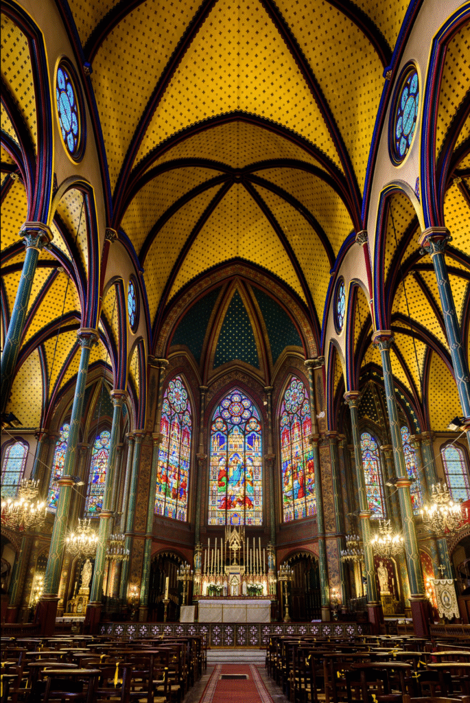 Voûtes de l’église Saint-Eugène-Sainte-Cécile 
