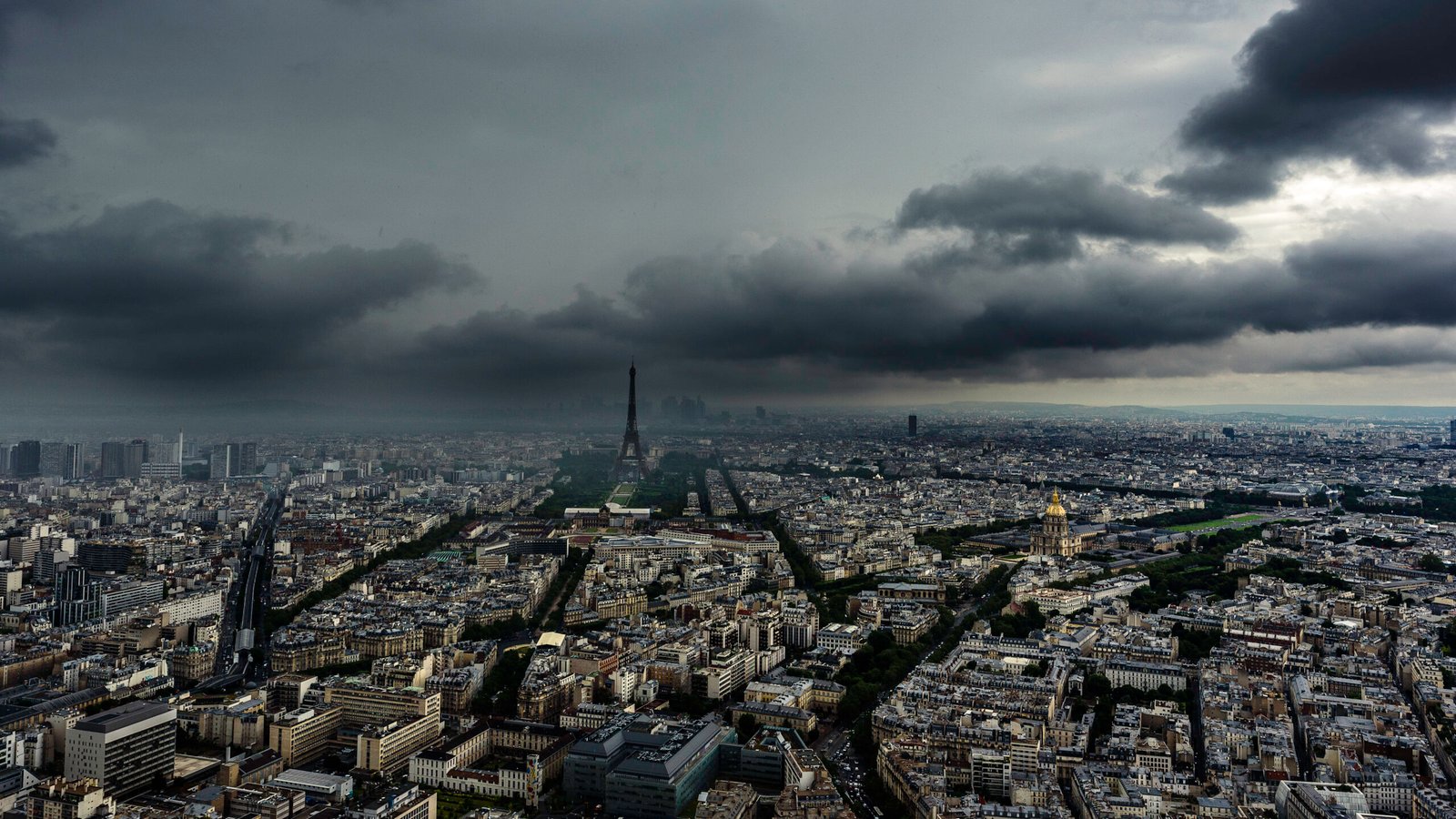 Paris depuis la terrasse de la tour Montparnasse