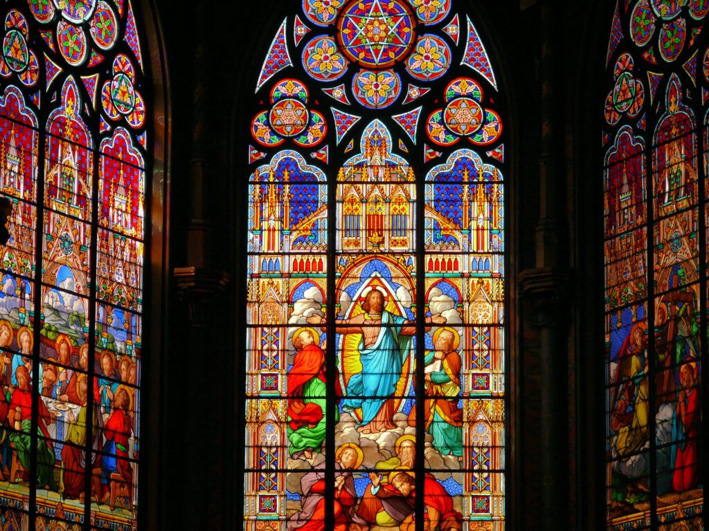 Vitraux de l'église Saint-Eugène-Sainte-Cécile
